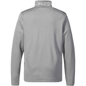 2022 Musto Mens Ess Full Zip Sweatshirt 82136 - Grau Melange